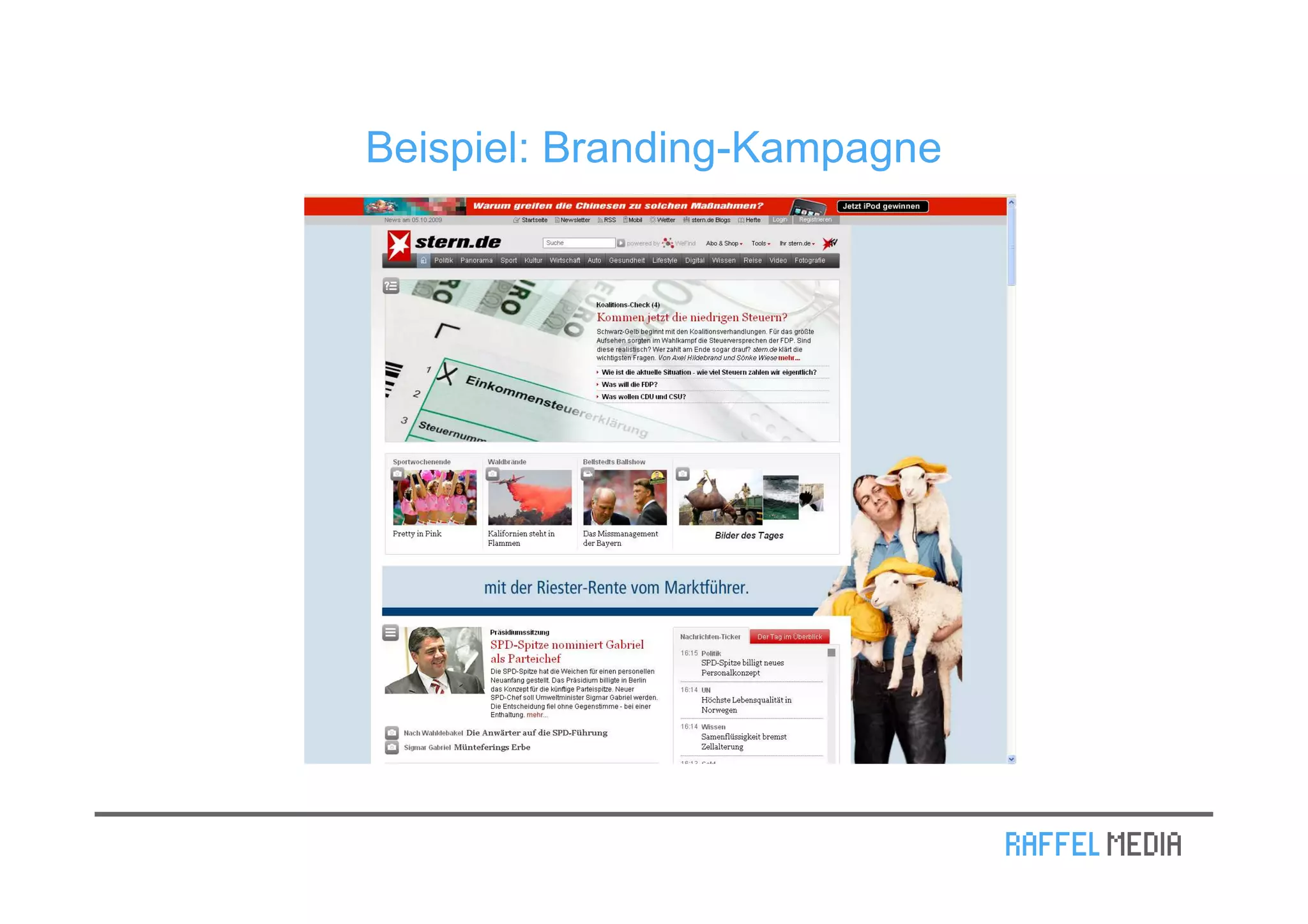 Beispiel: Branding-Kampagne
 