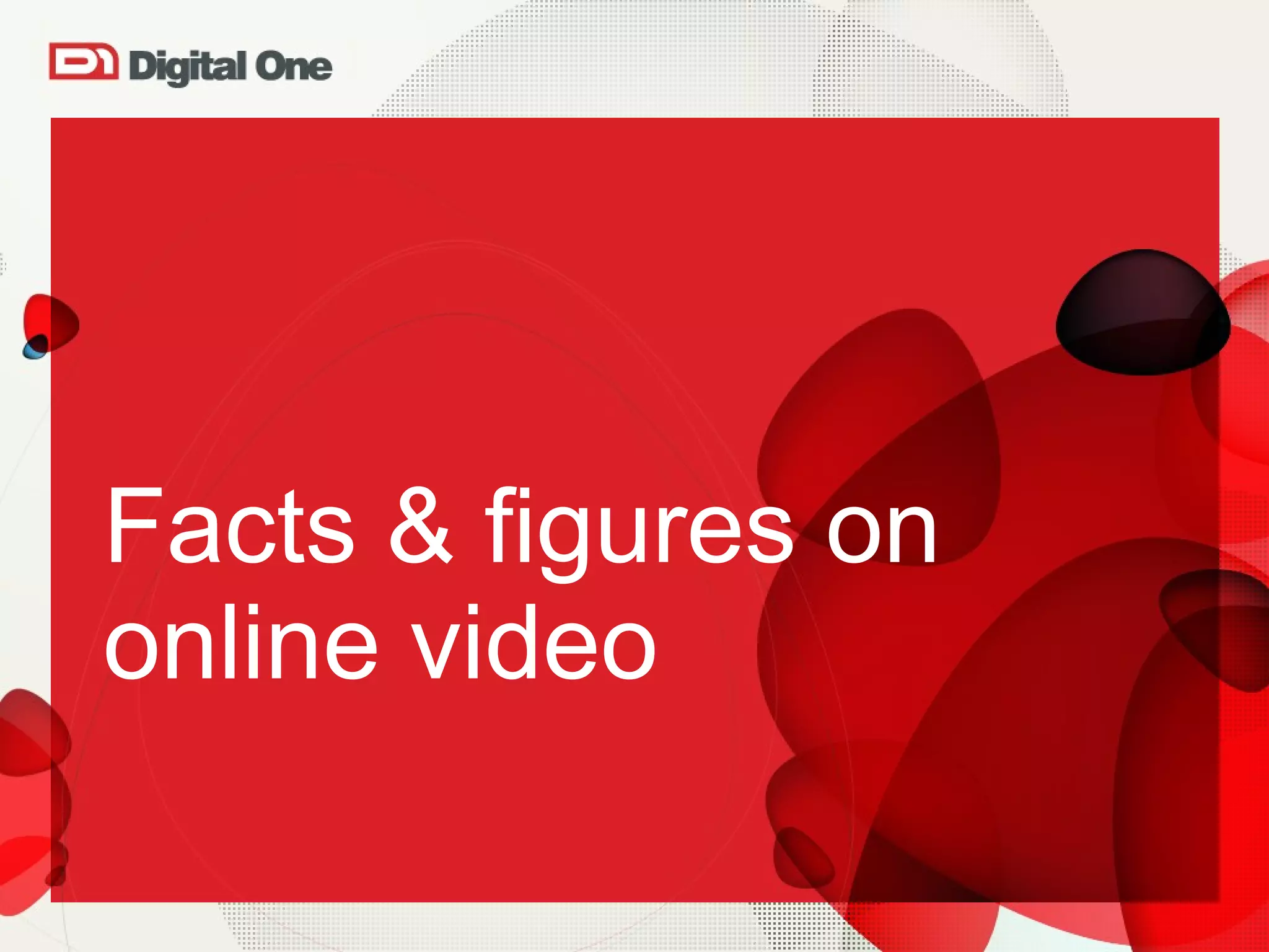 Facts & figures on online video 
