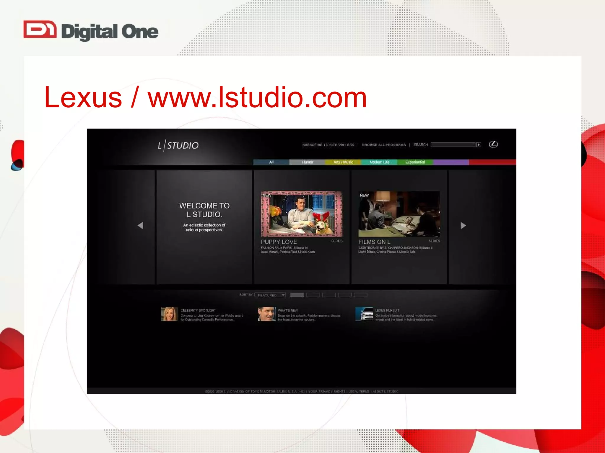 Lexus / www.lstudio.com 