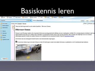 Basiskennis leren
 