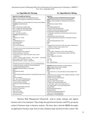 Business Rule Management Framework for Efficient N-Tier E-Business ...