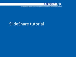 SlideShare tutorial 