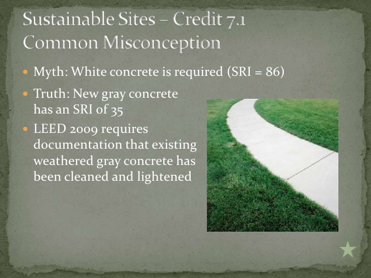 intent the real leed requirements