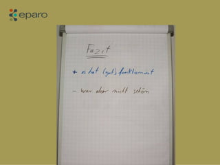 eparo – Relaunch mit verteilten Rollen (Vortrag WUD 2009 – Rolf Schulte Strathaus)
