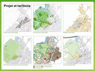 Un projet pour unifier le territoire
Projet et territoire
 