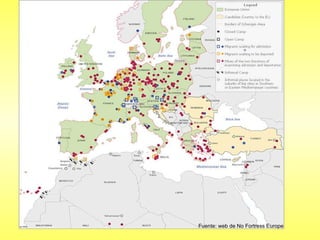 Fuente: web de No Fortress Europe  