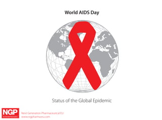 World AIDS Day




                       Status of the Global Epidemic

Next Generation Pharmaceutical EU
www.ngpharma.eu.com
 