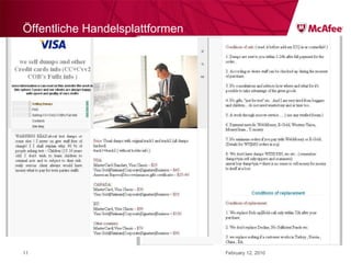 Öffentliche Handelsplattformen February 12, 2010 