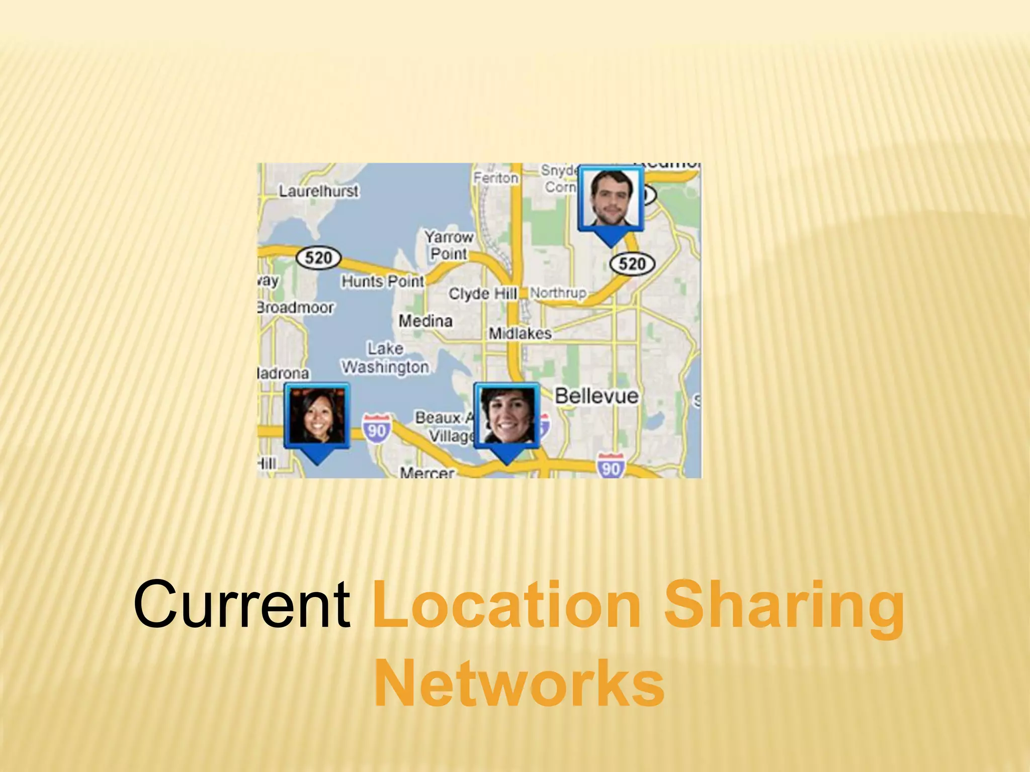 Current Location Sharing
Networks