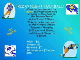 GIFTED AND TALENTEDTWO ANNOUNCEMENTS!!MEETINGS EVERY THURSDAY 4th and Friday 5th lunch in room A104. Bring a brown bag lunch, and I’ll bring dessert. Please bring money or donations for Bastrop and for the Ice Cream Social.If you are a transfer student and would like to be tested for Gifted and Talented, please see Ms Holman in room A104 or look on the campus website under ACADEMICS for the nomination forms. Nominations end FRIDAY!