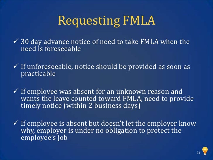 fmla and ada 101 what every manager needs to know designation notice fmla form