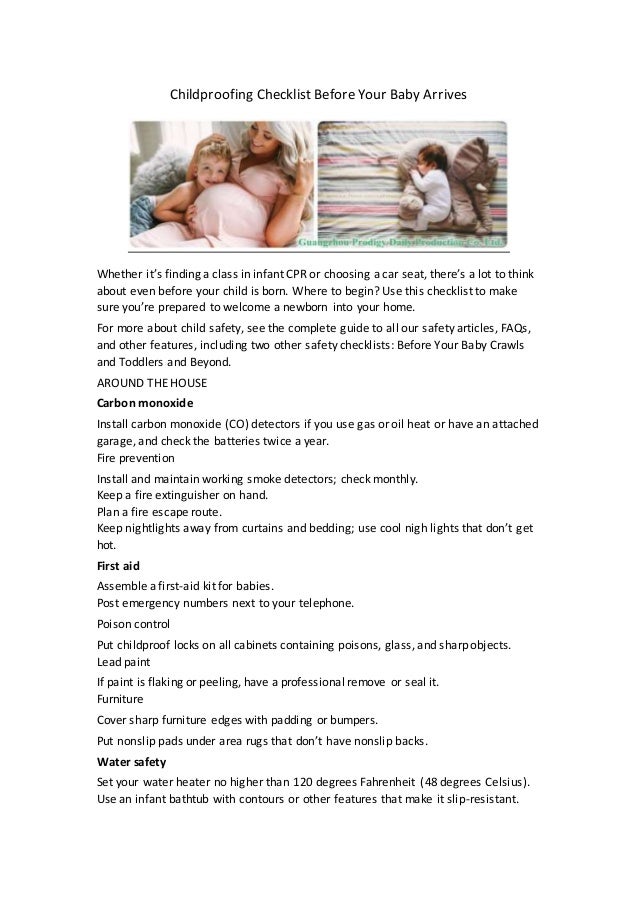 childproofing your home checklist childproofing checklist before your baby arrives childproofing your home checklist childproofing checklist before your baby arrives