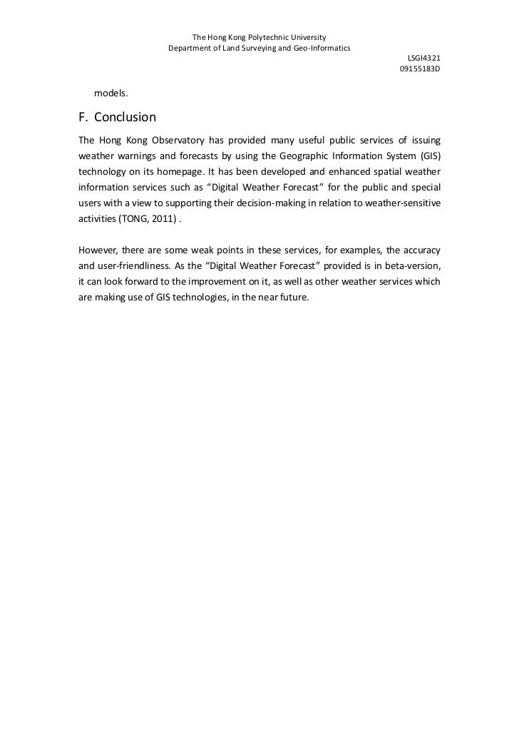 Weather prediction essay