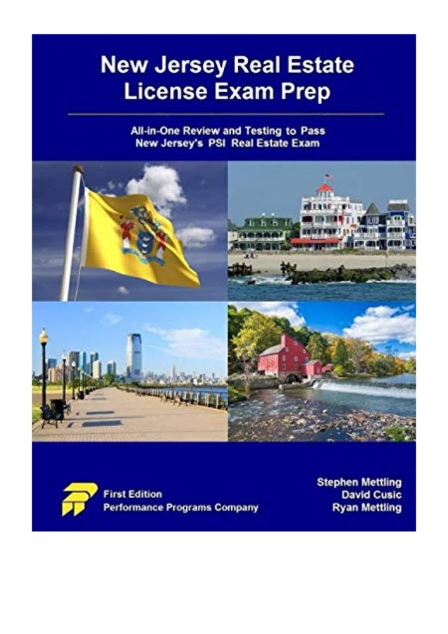 (2018) New Jersey Real Estate License Exam Prep (PDF) AllinOne Review