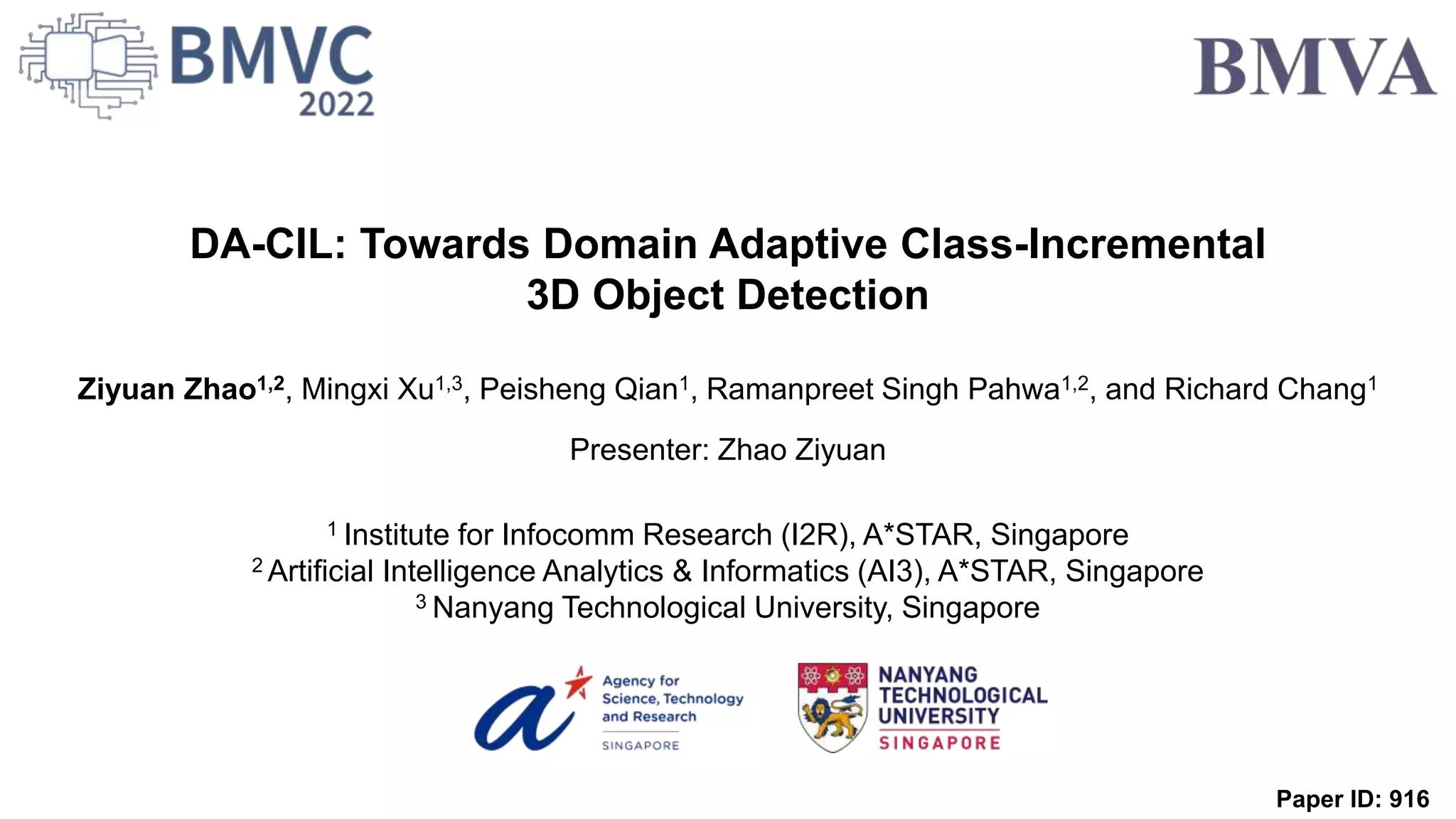 [BMVC 2022] DACIL Towards Domain Adaptive ClassIncremental 3D Object