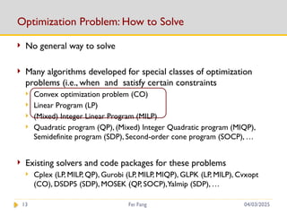 Basic presentation of convex optimization 2018.pptx