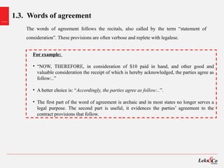 Steps and Explanation on Drafting Contract | PPTX