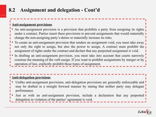 Steps and Explanation on Drafting Contract | PPTX