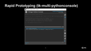 Rapid Prototyping (tk-multi-pythonconsole)
14
 