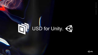 GenerativeArt—MadewithUnity
USD for Unity.
 