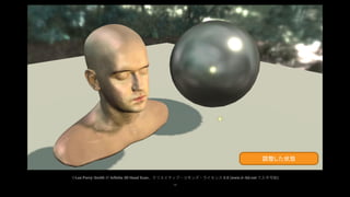14
調整した状態
※Lee Perry-Smith の Infinite 3D Head Scan。クリエイティブ・コモンズ・ライセンス 3.0 (www.ir-ltd.net で入手可能)
 