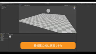 61
最低限の絵は実現できた
 