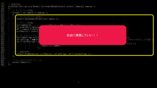 77
自由に構築していい！！
 