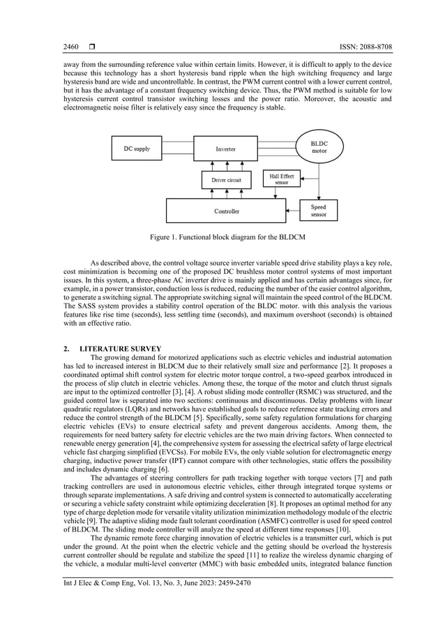 Stability analysis and speed control of brushless DC motor based on ...