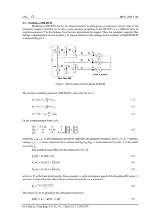 Stability analysis and speed control of brushless DC motor based on ...