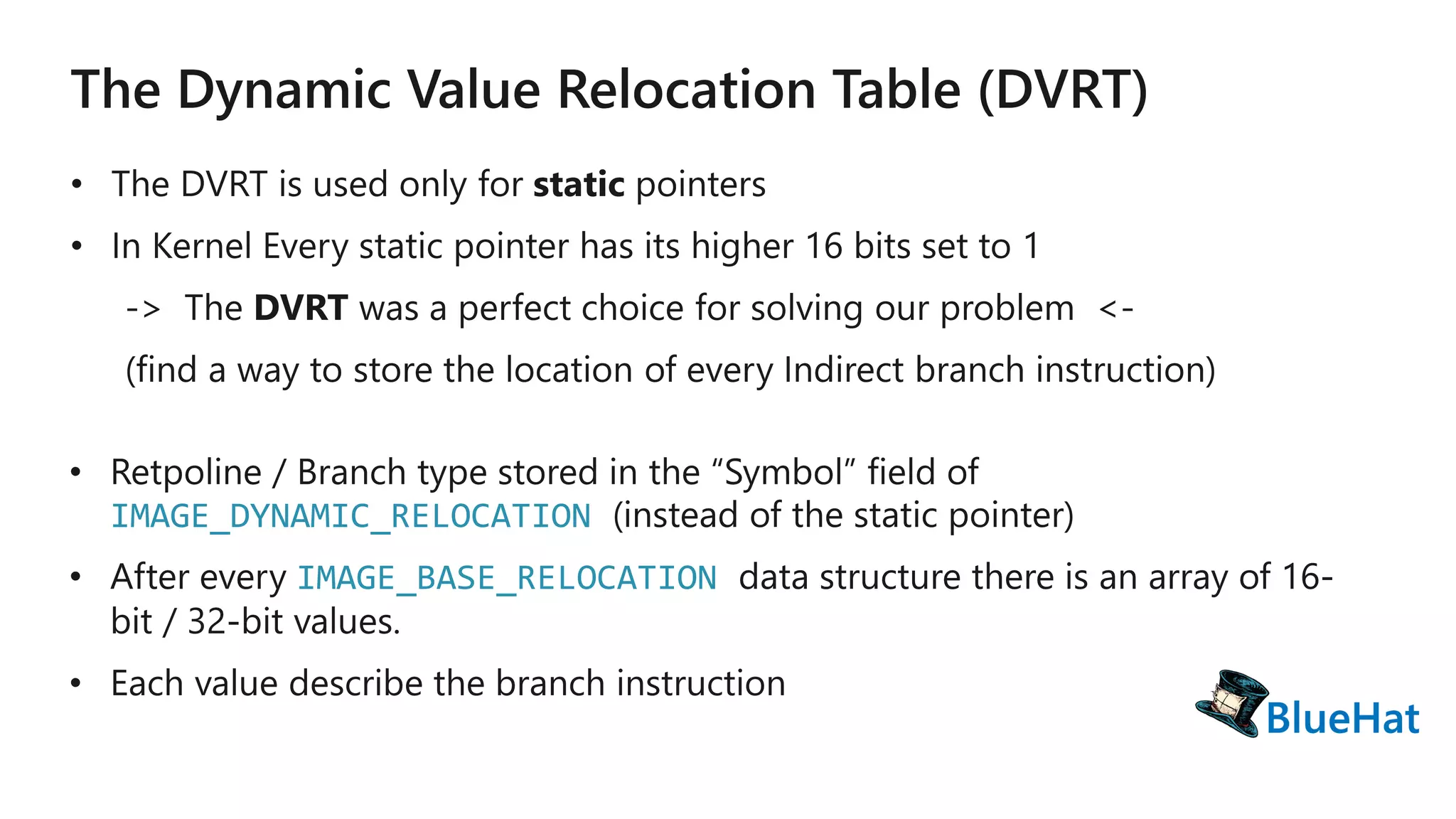 IMAGE_DYNAMIC_RELOCATION
IMAGE_BASE_RELOCATION
 