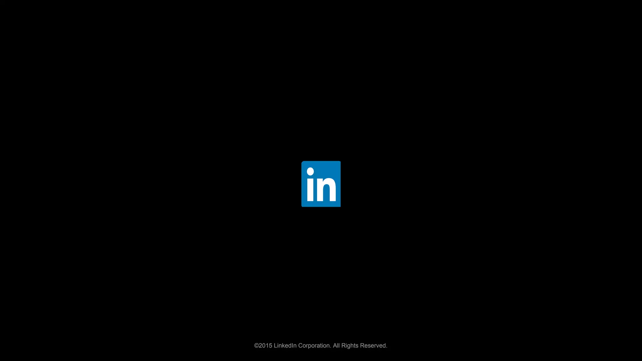 ©2015 LinkedIn Corporation. All Rights Reserved.
 
