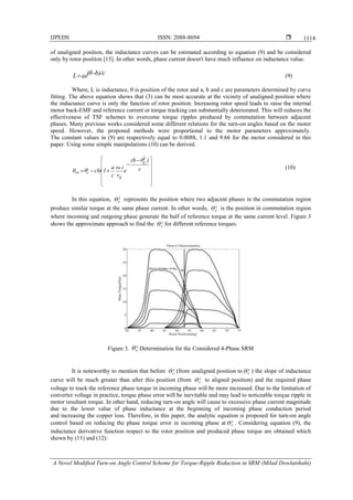 A Novel Modified Turn-on Angle Control Scheme for Torque- Ripple ...