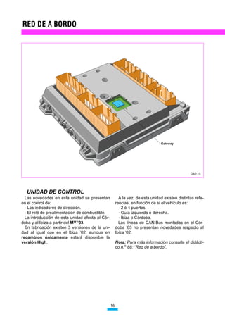 GRUPO MOTOPROPULSOR


 
 0RWRU  / 9  N:     0RWRU  / 9  NZ     0RWRU  / 9  N:        0RWRU  / 9  N:




 DPELR PDQXDO 7           DPELR PDQXDO 5                          DPELR PDQXDO 0




                                                                                                   DPELR DXWRPiWLFR 




0RWRU  / 6'L  N:     0RWRU  / 7'L 3'  N:   0RWRU  / 7'L 3'  N:   0RWRU  / 7'L 3'  N:
                                                                                                                  '


                                                                           
 ,QLFLDOPHQWH VyOR SDUD 0p[LFR  6XUDPpULFD



  6H LQFRUSRUDQ GRV PRWRUL]DFLRQHV SDUD HO                     /DV FDUFDVDV GH HVWH FDPELR VRQ GH DOXPLQLR
,EL]DyUGRED XQD PHFiQLFD GLHVHO GH  /                  VRSRUWDQGR VLQ SUREOHPDV HO PDRU SDU GLVSRQL
7'L 3' GH  FLOLQGURV D FRQRFLGD GHO PRGHOR                 EOH FRQ HVWD PHFiQLFD
$URVD  XQ QXHYR PRWRU GH  / GH JDVROLQD
GH  N:                                                    1RWD 3DUD PiV LQIRUPDFLyQ VREUH ORV PRWRUHV 
  $GHPiV FRQ OD LQWURGXFFLyQ GHO PRWRU GH                FDPELRV FRQVXOWH HO GLGiFWLFR QR  ³ ,EL]D µ´
/ GH JDVROLQD KD VLGR QHFHVDULD OD PRGLILFDFLyQ
GHO FDPELR 7 TXH VH PRQWD HQ FRPELQDFLyQ
FRQ HO PLVPR

                                                        13
 