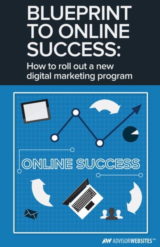 BLUEPRINT
TO ONLINE
SUCCESS:
How to roll out a new
digital marketing program
 