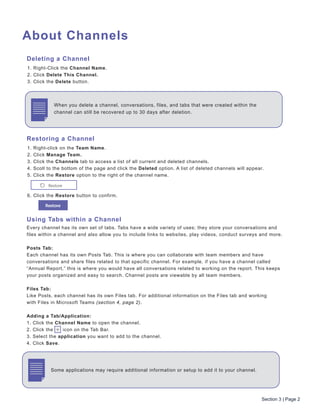 Getting started with microsoft teams | PDF