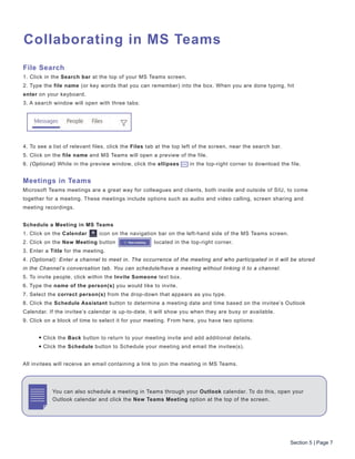 Getting started with microsoft teams | PDF