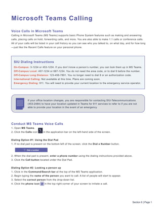 Getting started with microsoft teams | PDF