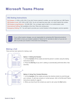 Getting started with microsoft teams | PDF