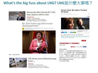 What’s the big fuss about LNG? LNG是什麼大事嗎？
 