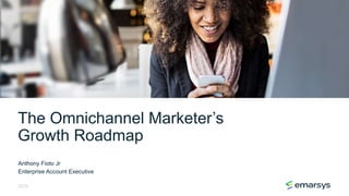 2019
The Omnichannel Marketer’s
Growth Roadmap
Anthony Fioto Jr
Enterprise Account Executive
 