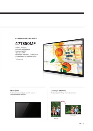 2014 LG Monitor Signage - Commercial Large Monitors And Solutions