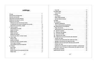 17
                 18
                 18
      3
                 19
      4          19
      5          19
      6
                 19
      8          20
      9          22
      9          22
      10
                 23
      10         23
      10
                 23
      11
                 24
      12
                 24
      13
                 25
      13
                 25
      14
                 26
      14
                 26
      14
      15         26
      15         27
      15         28
      15         29
      16         29
      16         29
      16         30
      17         38
      17         40
      17

-1-        -2-
 