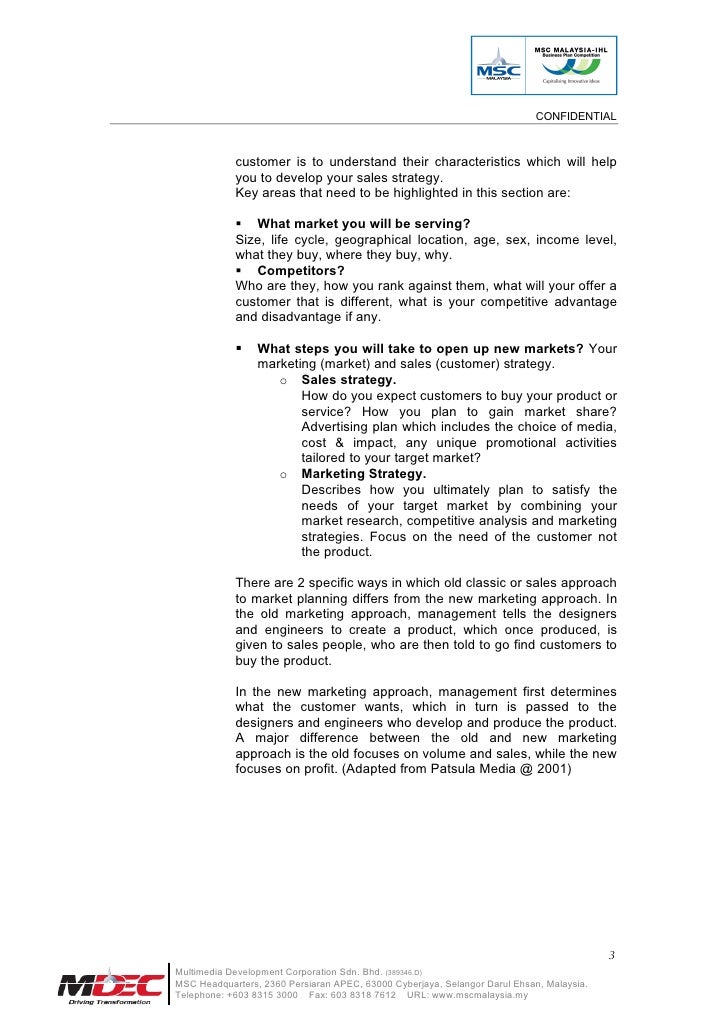 Msc ihl business plan 2008 picture