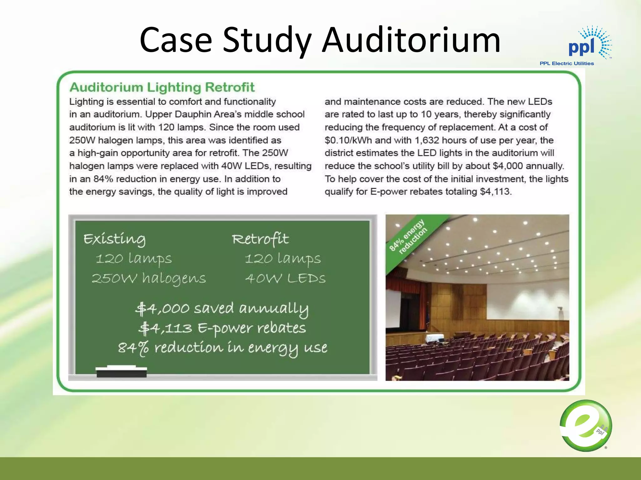 Case Study Auditorium
 