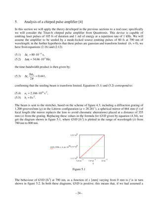 Chirped Pulse Amplifiers | PDF