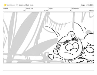 Scene
236
Duration
06:00
Panel
5
Duration
01:00
097 dontzoothat clnA Page 1096/1291
 