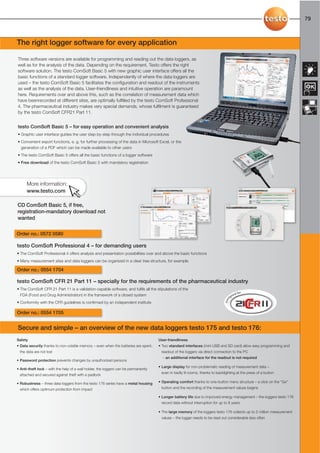 Testo - Measurement engineering for air conditioning & ventilation | PDF