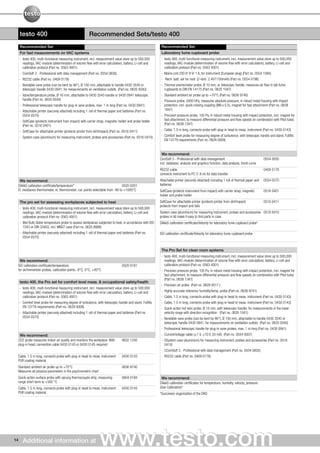 Testo - Multifunction Measuring Instruments | PDF