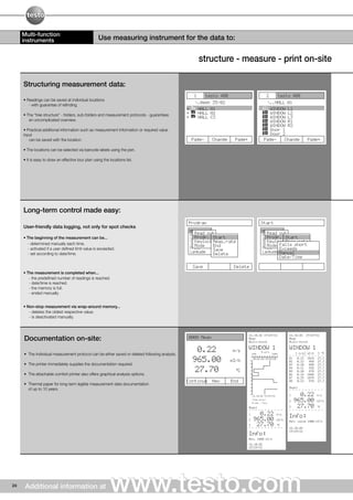Testo - Multifunction Measuring Instruments | PDF | Indoor ...