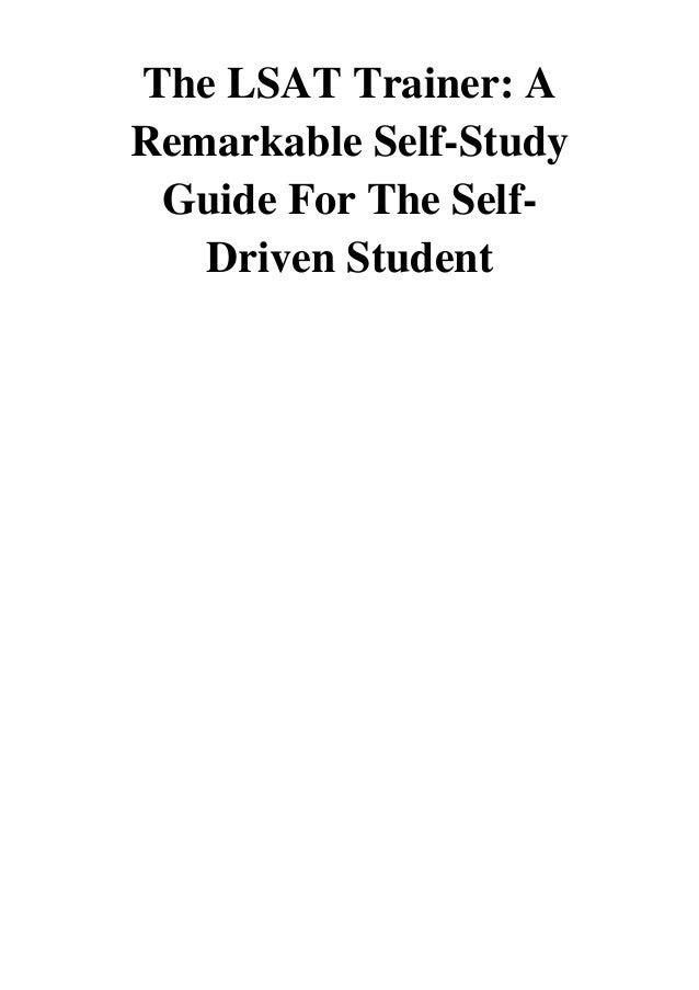 Pdf trainer free the lsat Download [PDF]